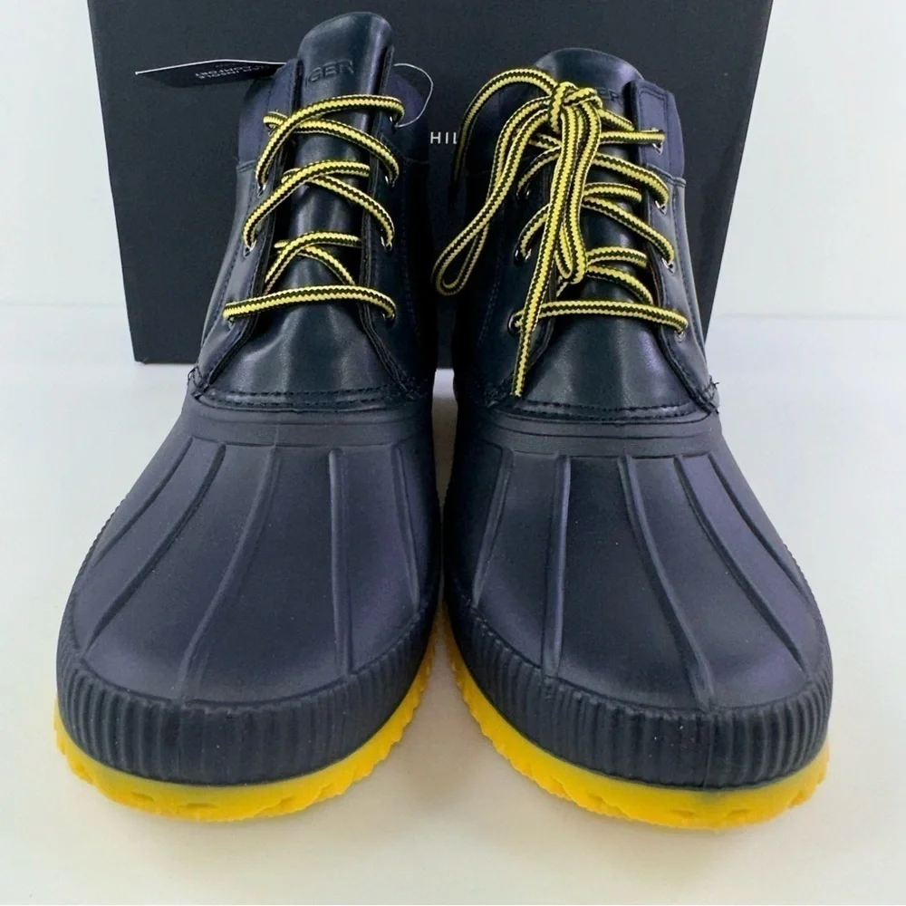 Tommy Hilfiger Men's Celcius2 Rain Boot Size 10/11 Mismatch New In Box